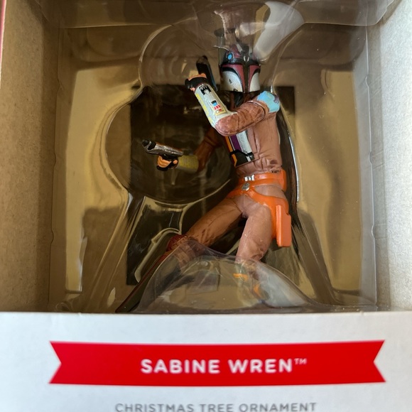 Hallmark Disney Star Wars Sabine Wren Christmas Tree Holiday Ornament 2023 New - Picture 3 of 5